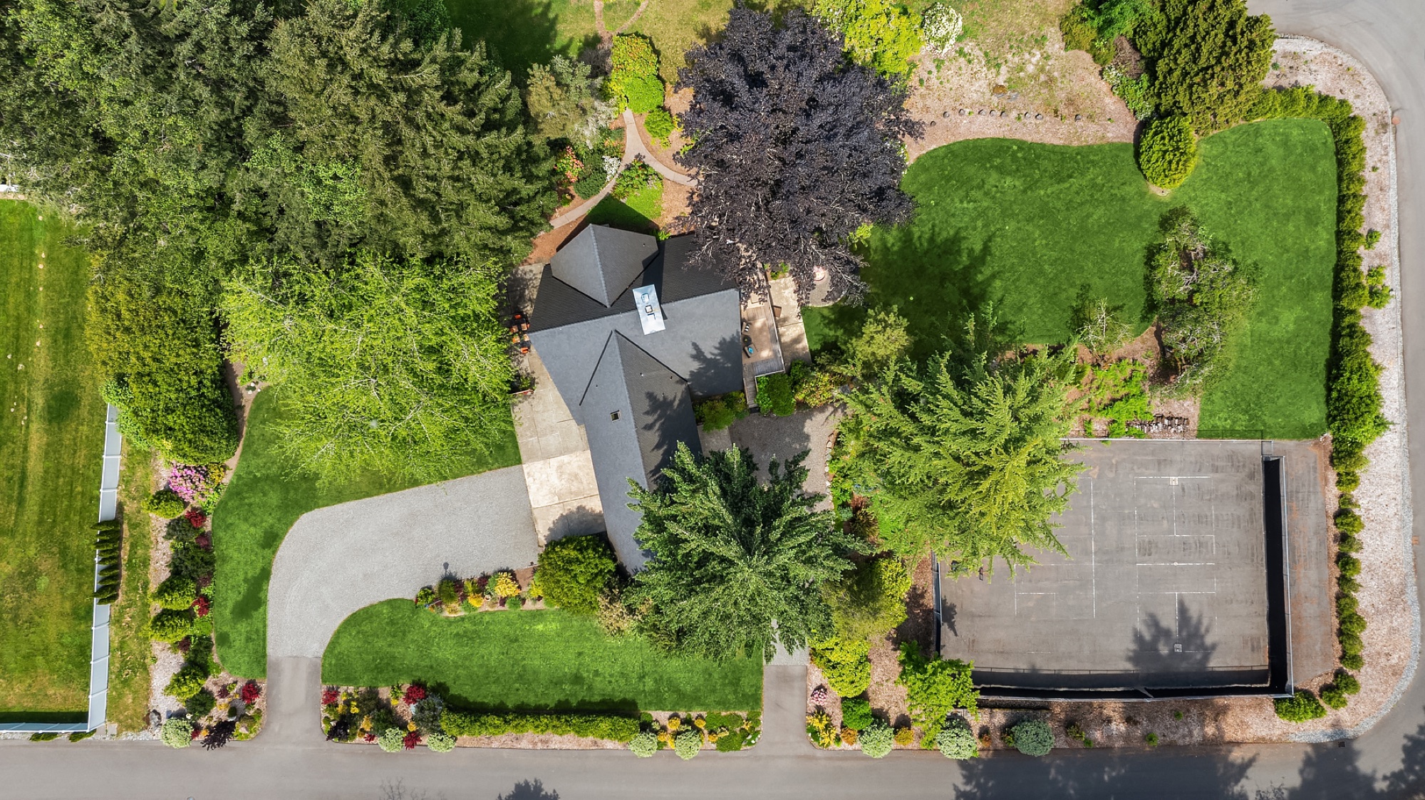 Aerial of the property